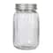 Hello Honey Tea Embossed Glass Jar with Metal Lid